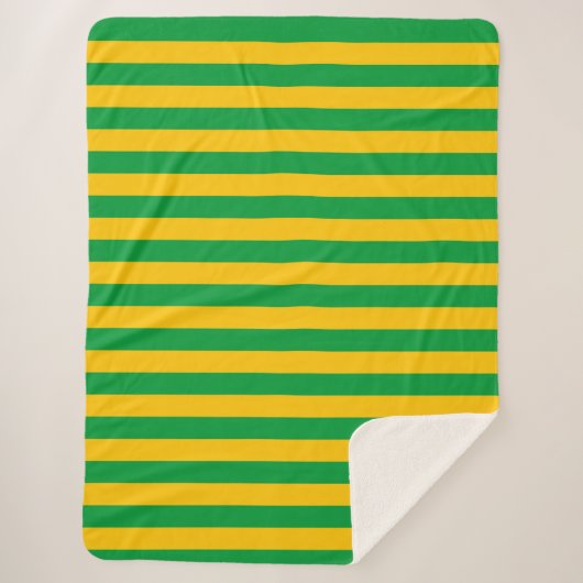 Mauritanië vlag strepen land symbool groen geel sherpa deken (Voorkant)