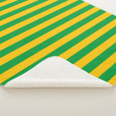 Mauritanië vlag strepen land symbool groen geel sherpa deken (3/4)