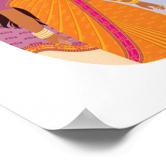 Mauritiaans, Indisch Matryoshka Poster (Hoek)