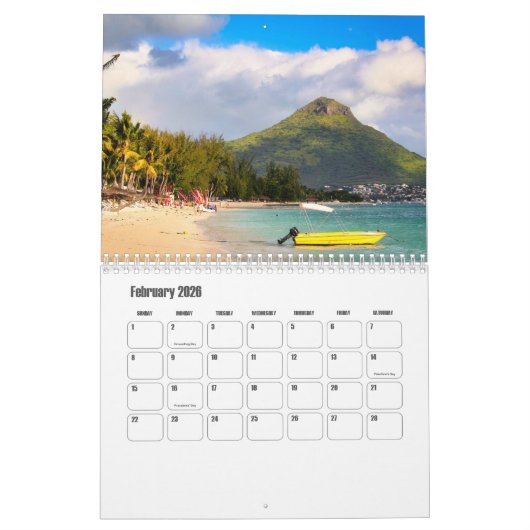 Mauritiaanse kalender (Feb 2026)
