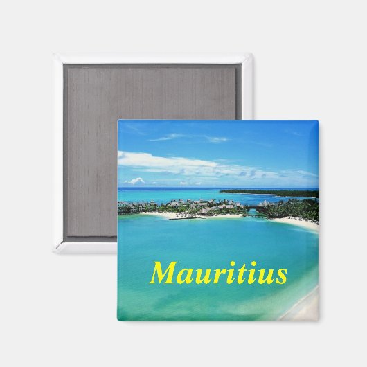 Mauritiaanse magneet (Voorkant / Achterkant)