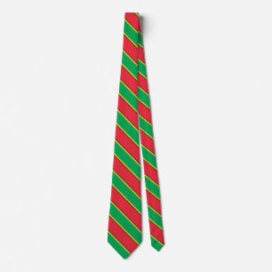 Mauritiaanse vlag Elegante Patriottische Stropdas