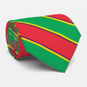 Mauritiaanse vlag Elegante Patriottische Stropdas (Opgerold)