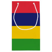 Mauritiaanse vlag klein cadeauzakje (Achterkant)