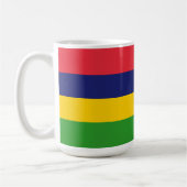 Mauritiaanse vlag koffiemok (Links)