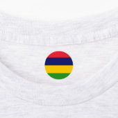 Mauritiaanse vlag labels (Aangebracht)