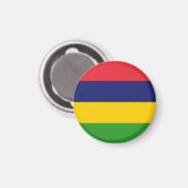 Mauritiaanse vlag magneet (Voorkant / Achterkant)