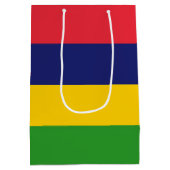 Mauritiaanse vlag medium cadeauzakje (Achterkant)