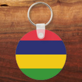 Mauritiaanse vlag sleutelhanger (Voorkant)