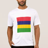 Mauritiaanse vlag t-shirt (Voorkant)