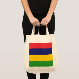 Mauritiaanse vlag tote bag
