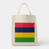 Mauritiaanse vlag tote bag (Achterkant)