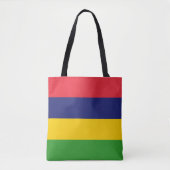 Mauritiaanse vlag tote bag (Voorkant)
