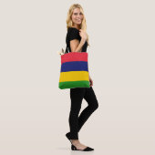 Mauritiaanse vlag tote bag (Op model)