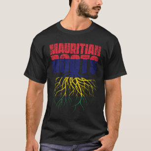 Mauritiaanse vlag voor het erfgoed van Mauritius T-shirt