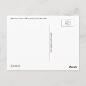 Mauritian Landscapes Briefkaart (Achterkant)