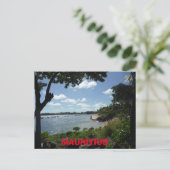 Mauritius Beach Briefkaart (Staand voorkant)