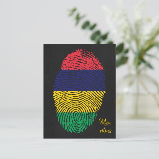Mauritius Briefkaart (Staand voorkant)