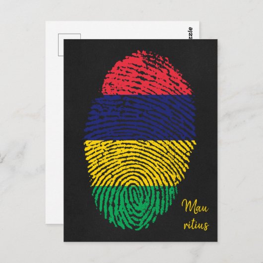 Mauritius Briefkaart (Voorkant / Achterkant)