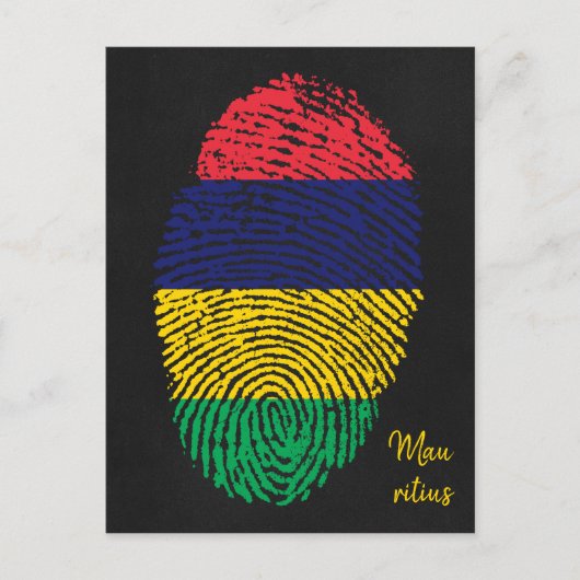 Mauritius Briefkaart (Voorkant)