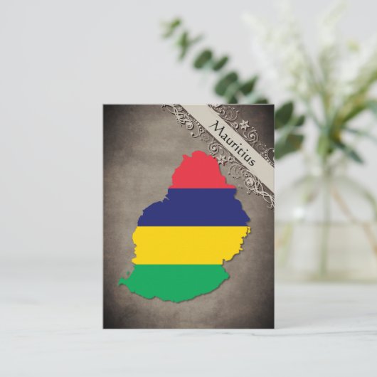 Mauritius Briefkaart (Staand voorkant)
