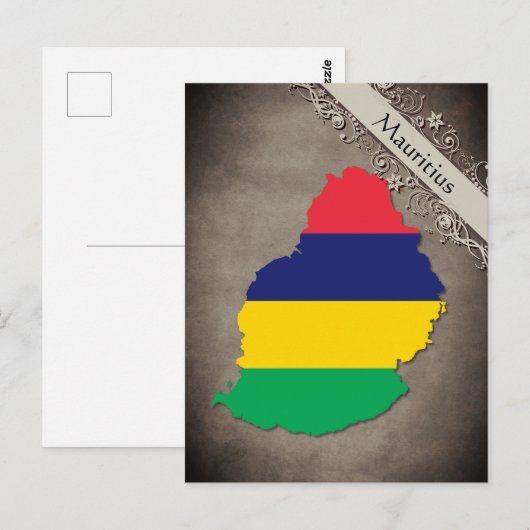 Mauritius Briefkaart (Voorkant / Achterkant)