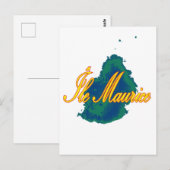 Mauritius Briefkaart (Voorkant / Achterkant)