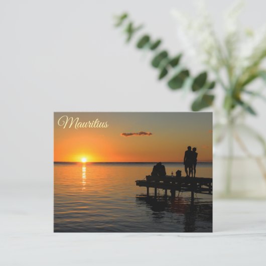 Mauritius Briefkaart (Staand voorkant)