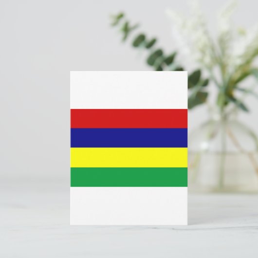 Mauritius Briefkaart (Staand voorkant)