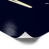 Mauritius Eilandkaart  Vlag Indische Oceaan Perfect Poster (Hoek)