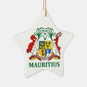 mauritius - embleem/vlag/wapen/symbool keramisch ornament (Rechts)