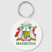mauritius - embleem/vlag/wapen/symbool sleutelhanger (Voorkant)