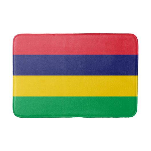 Mauritius Flag Badmat (Voorkant)