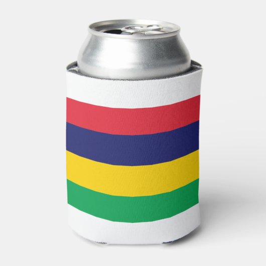 Mauritius Flag Blikjeskoeler (Blikje Voorkant)