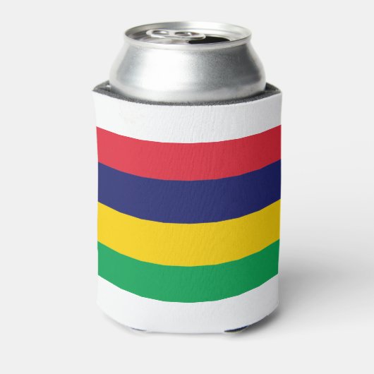 Mauritius Flag Blikjeskoeler (Blikje Achterkant)