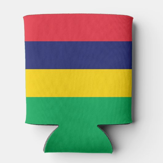 Mauritius Flag Blikjeskoeler (Achterkant)
