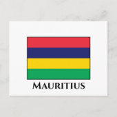 Mauritius Flag Briefkaart (Voorkant)