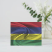 Mauritius Flag Briefkaart (Staand voorkant)