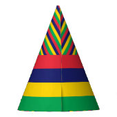 Mauritius Flag Feesthoedjes (Achterkant)