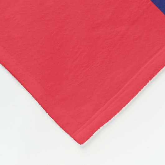 Mauritius Flag Fleece Deken (Hoek)