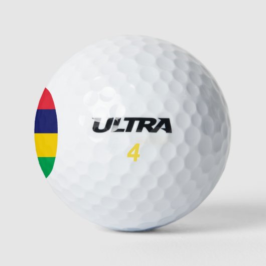 Mauritius Flag Golfballen (Logo)