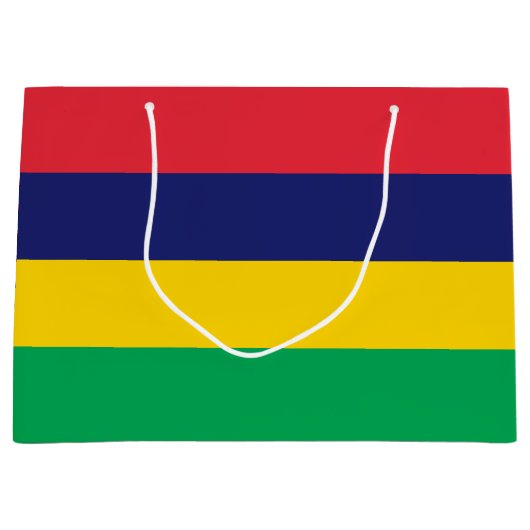 Mauritius Flag Groot Cadeauzakje (Voorkant)
