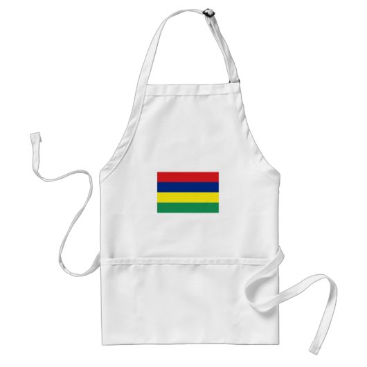 Mauritius FLAG International Standaard Schort (Voorkant)