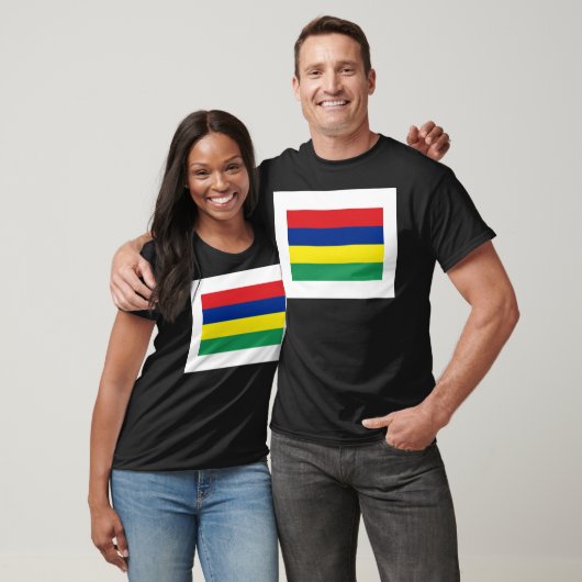 Mauritius FLAG International T-shirt (Unisex)