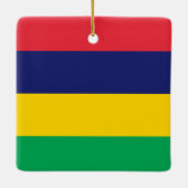Mauritius Flag Keramisch Ornament (Achterkant)