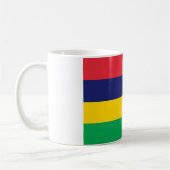 Mauritius Flag Koffiemok (Links)