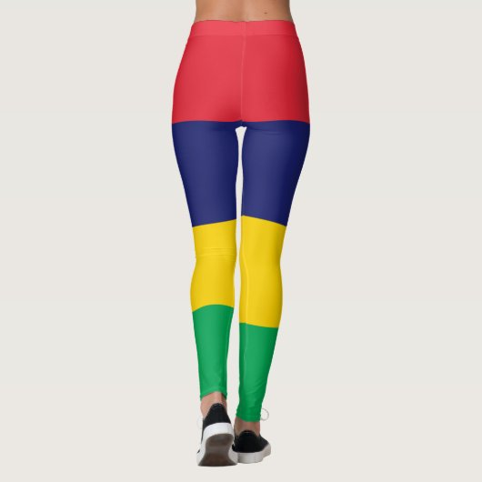 Mauritius Flag Leggings (Achterkant)