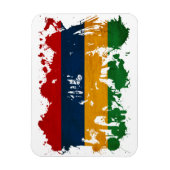 Mauritius Flag Magneet (Verticaal)