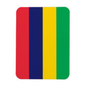 Mauritius Flag Magneet (Verticaal)