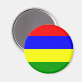 Mauritius Flag Magneet (Voorkant / Achterkant)